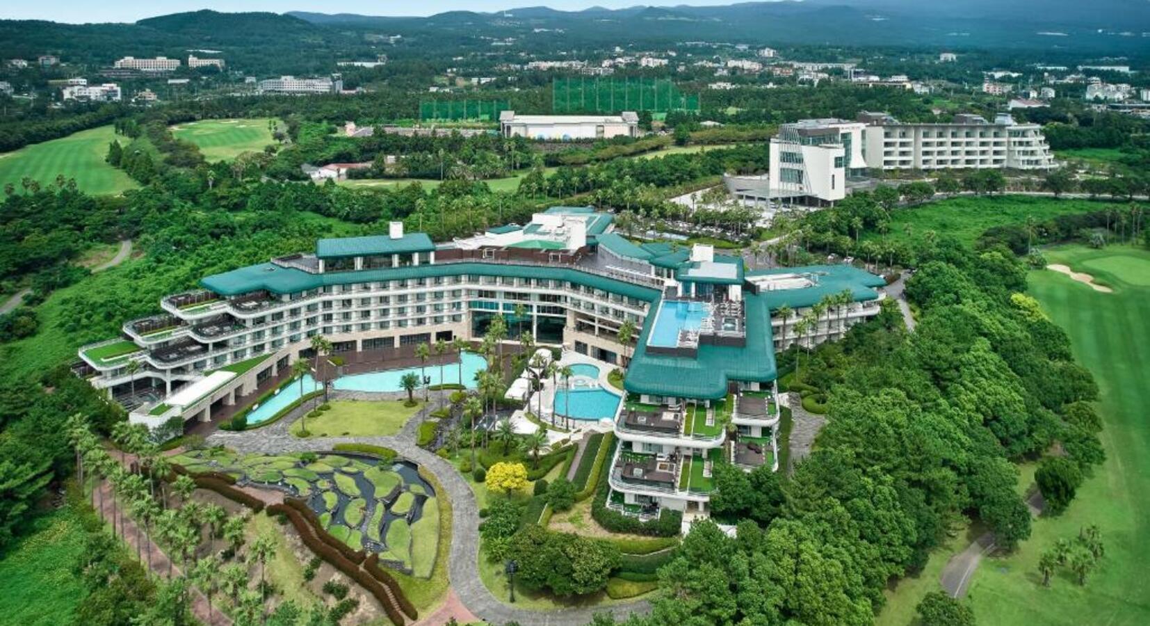 Aerial View of Hotel