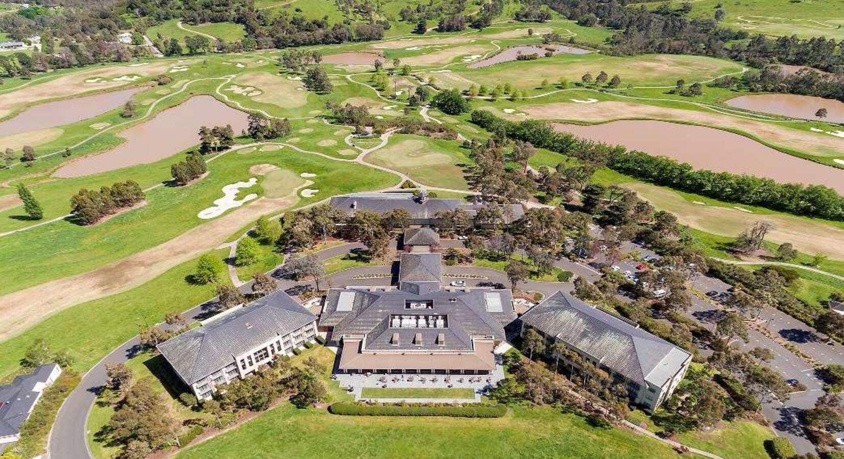 Aerial View of Hotel 