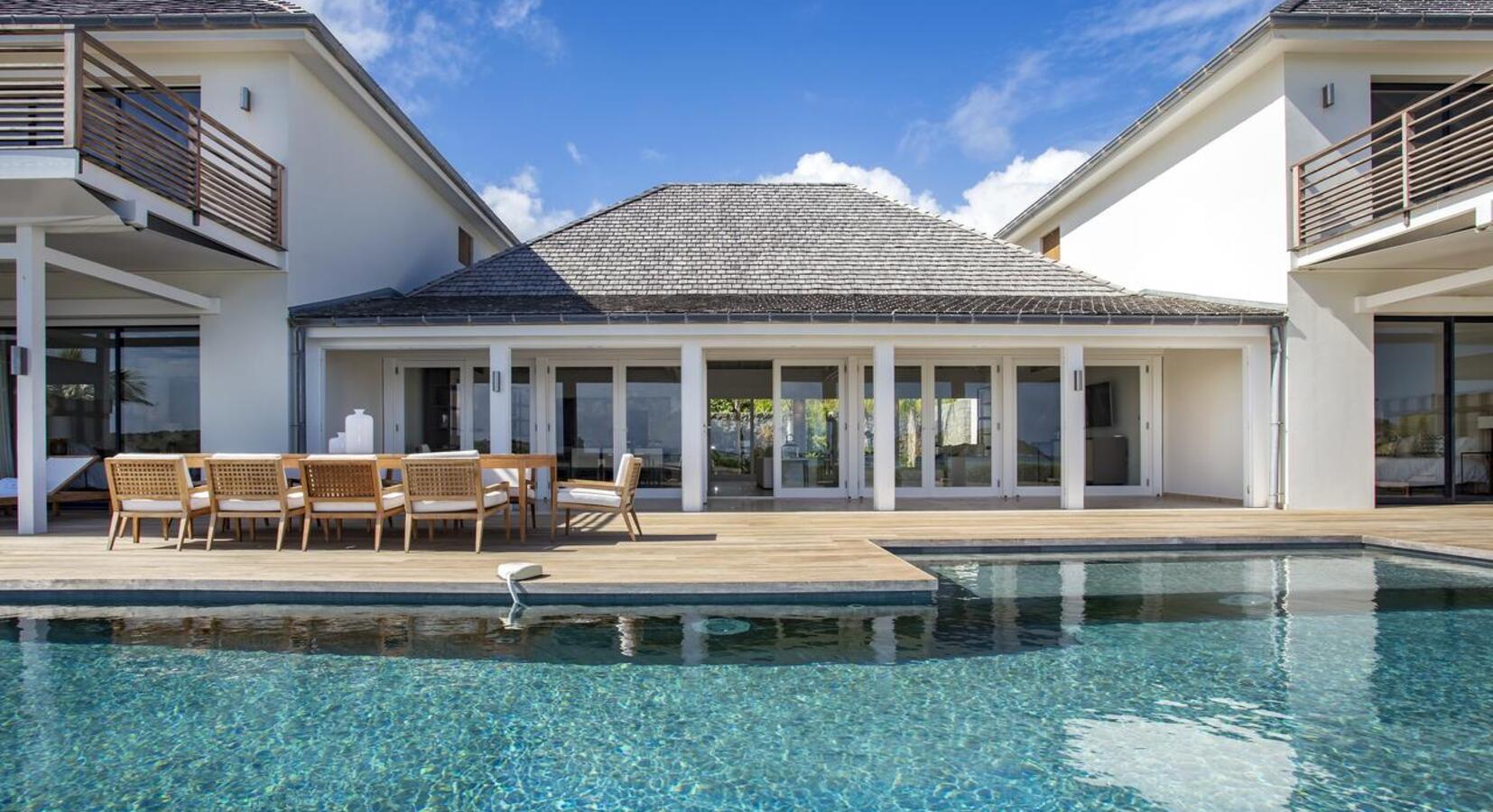 Private villas with pool