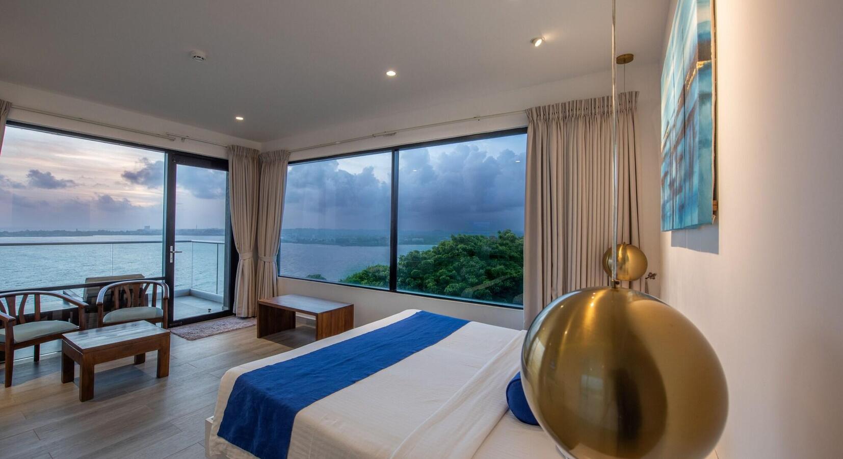 Double Bedroom with Sea Views