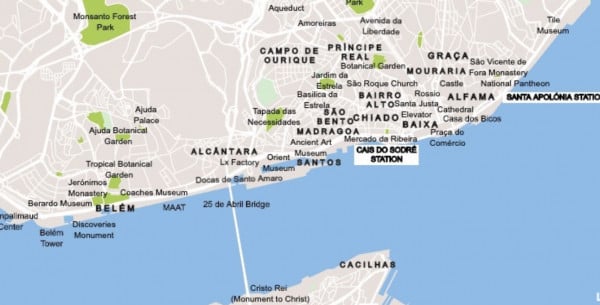 Neighbourhoods of Lisbon