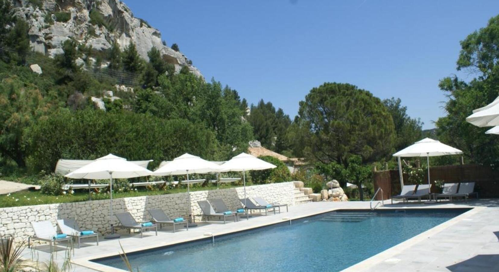 Swimming pool at Le Mas D'Aigret