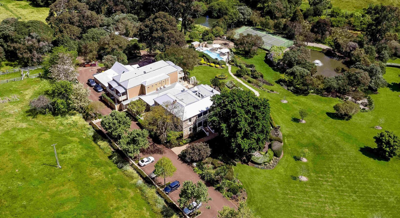 Aeiral View of Gardens