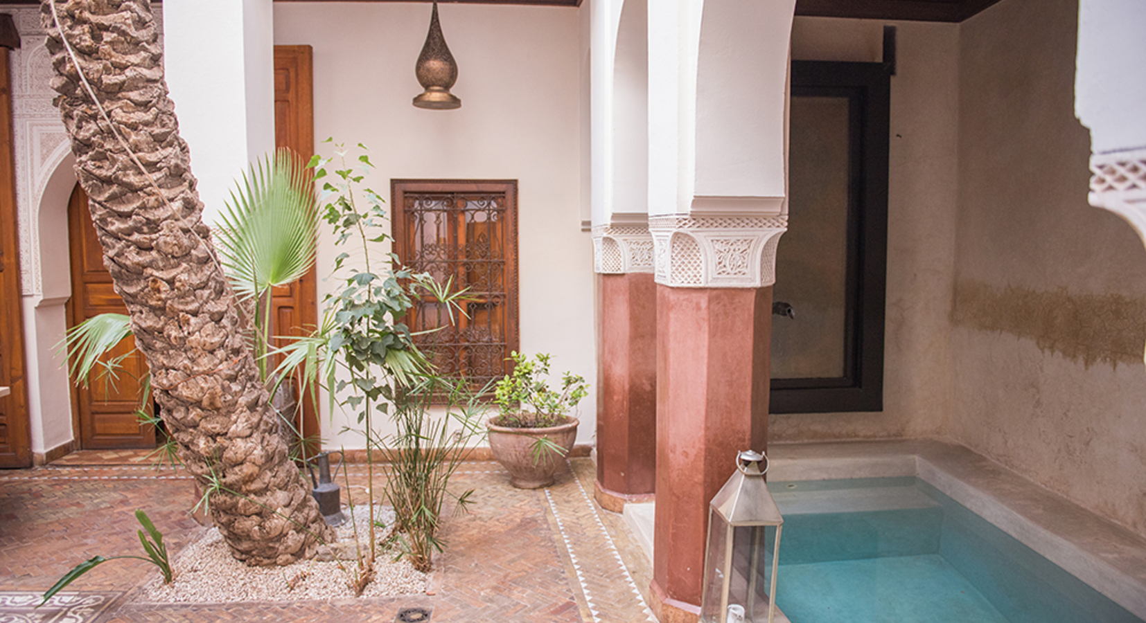 Inner Courtyard with Plunge Pool