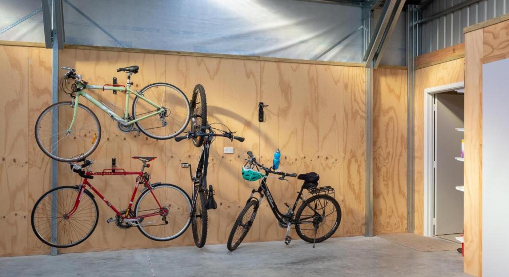 Bike Storage in Barn