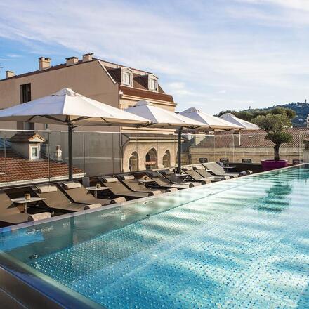 Rooftop Pool and terrace