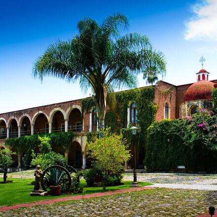 View of hacienda