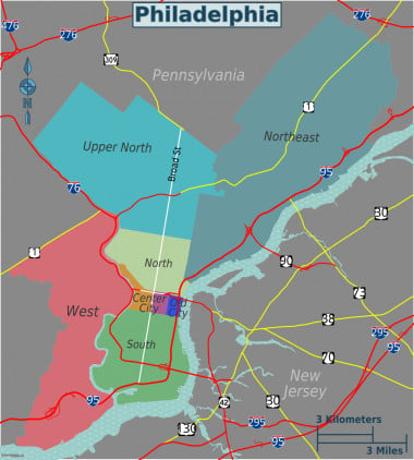 Philadelphia Map