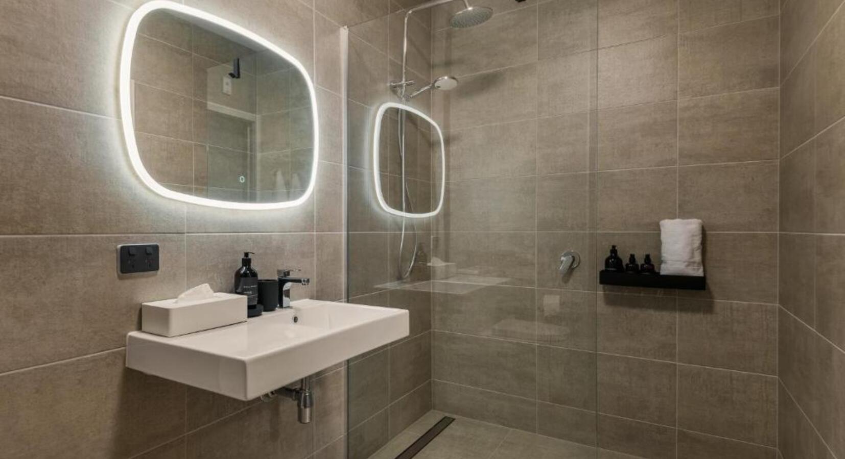 Bathroom with Shower