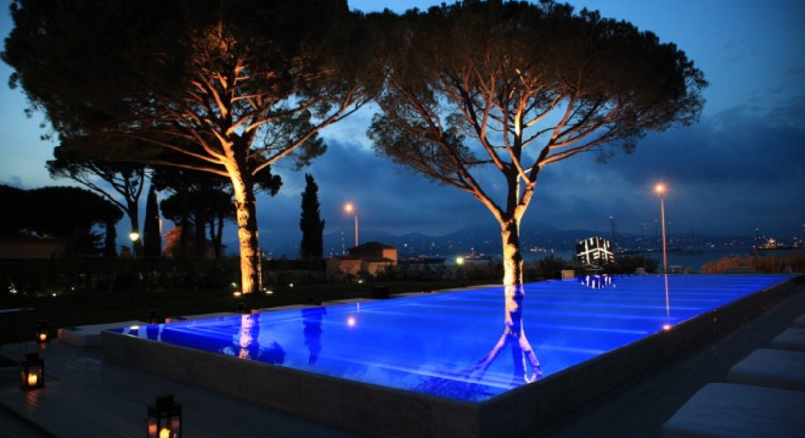 Pool by Night