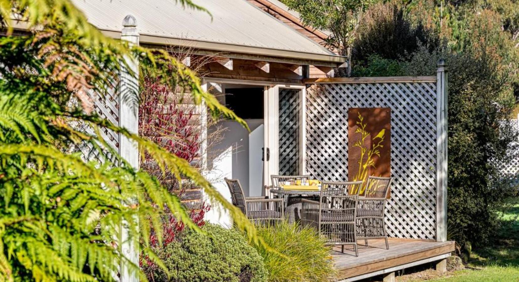 Private Garden-Facing Terraces