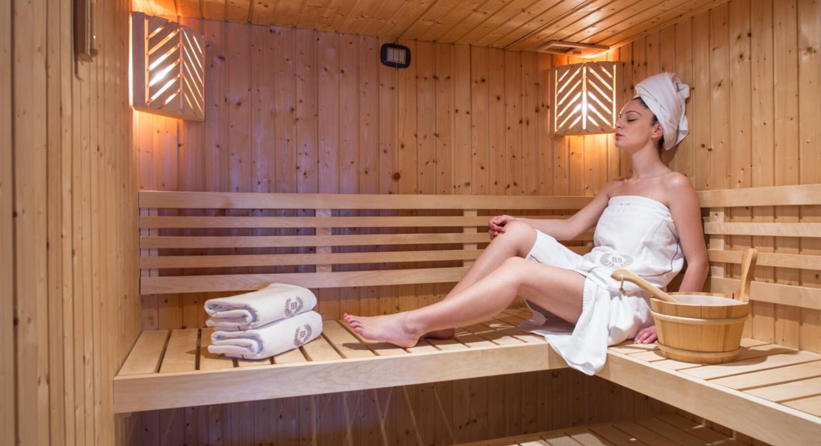 Hotel sauna