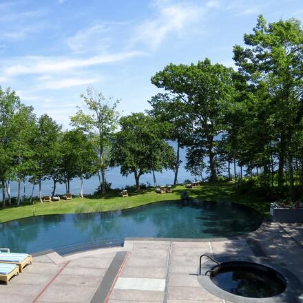 Hotel swimming pool