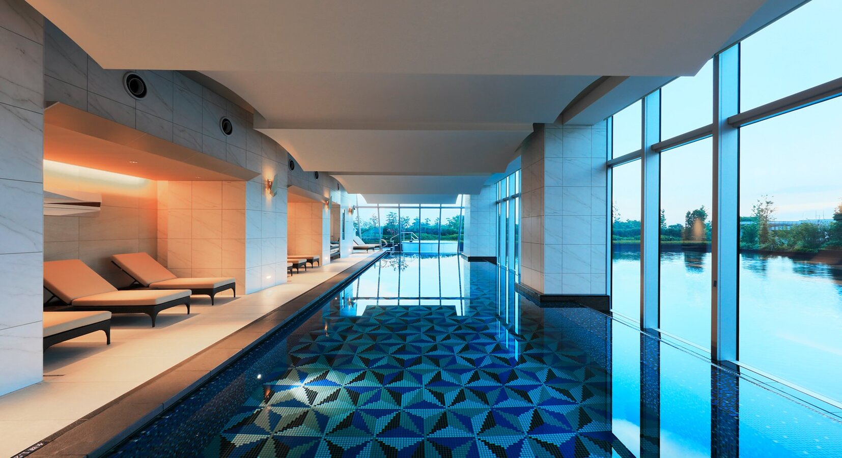 Indoor heated pool