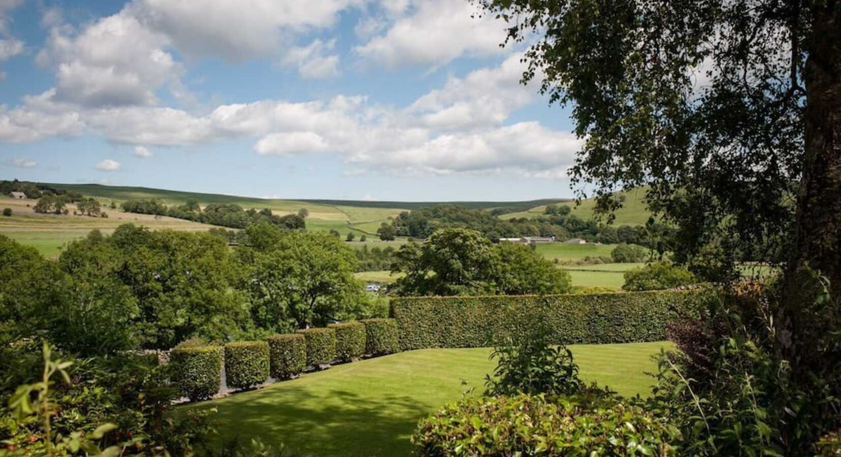 Garden and view