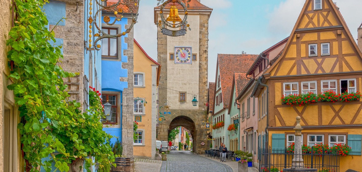 Foto von Rothenburg ob der Tauber