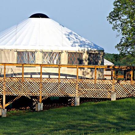 Deluxe Yurt Cabin