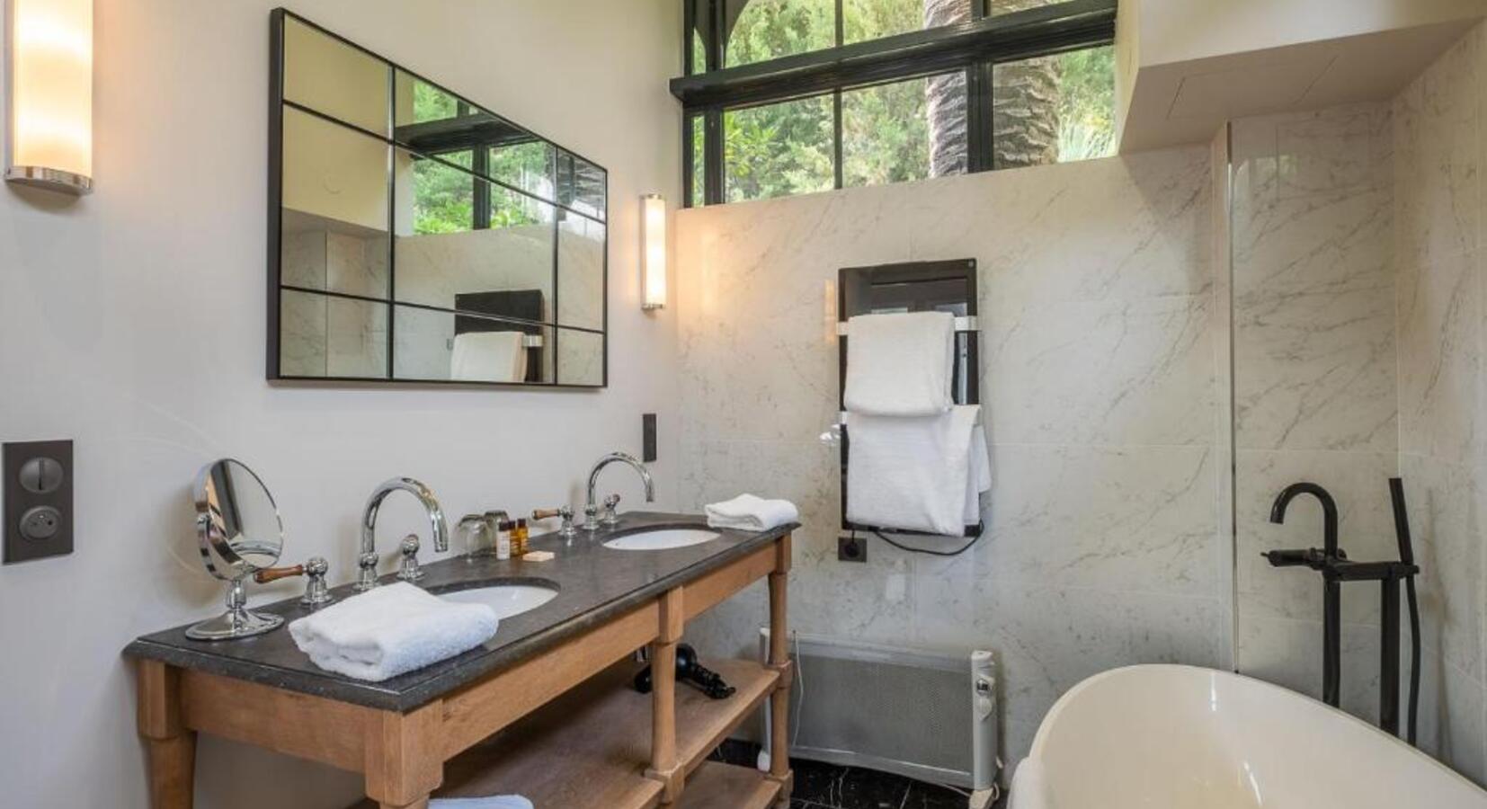 Bathroom with Twin Sinks