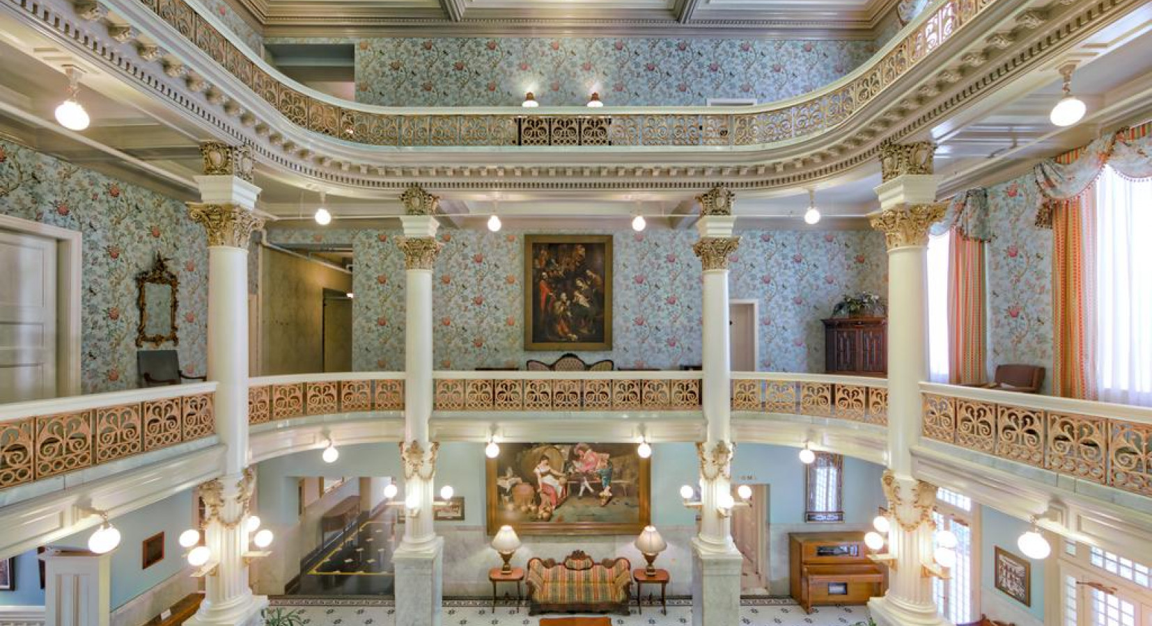 The Impressive, Victorian Era Foyer