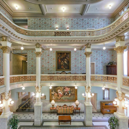 The Impressive, Victorian Era Foyer