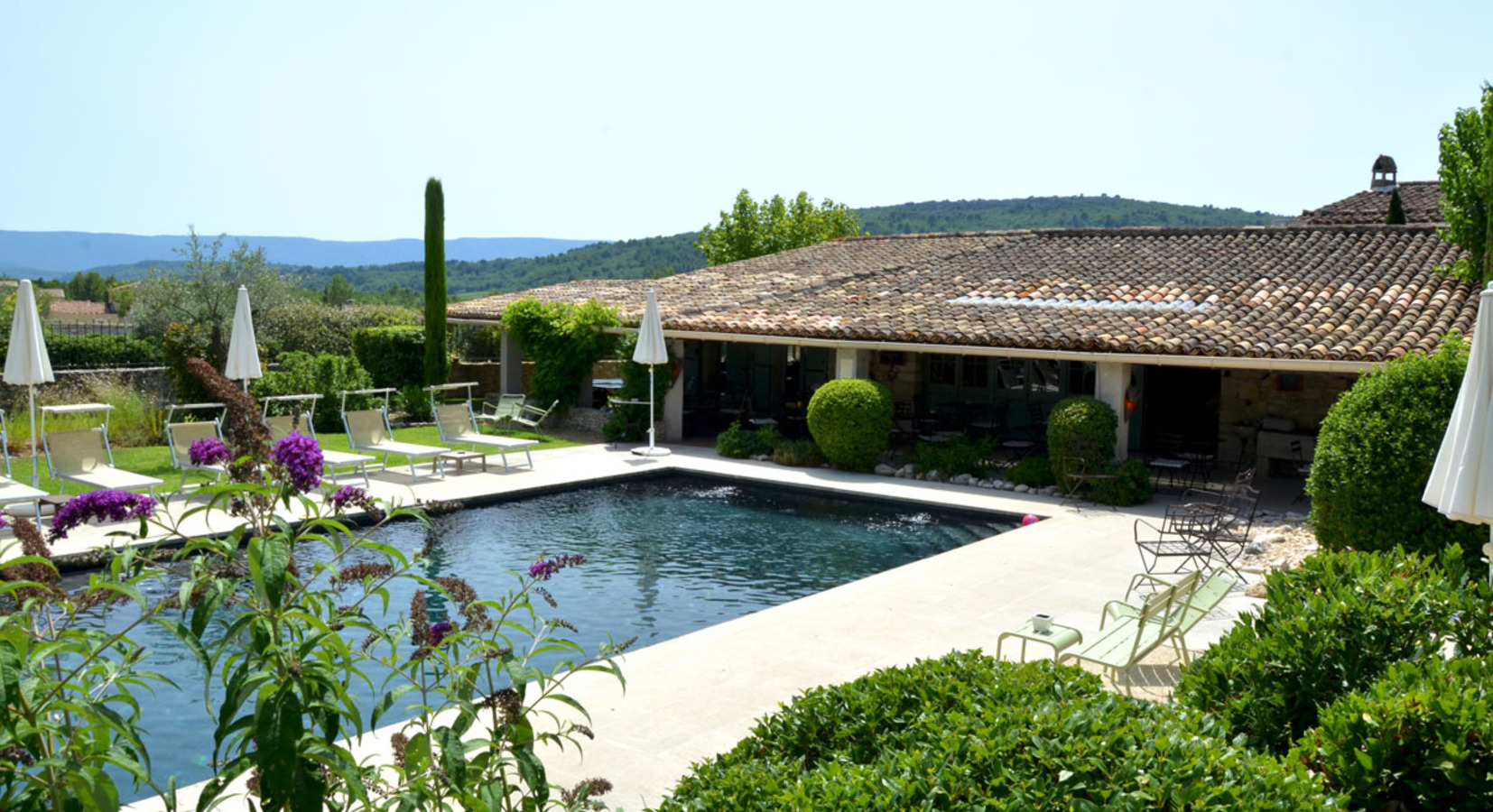 Terrace and Swimming Pool 