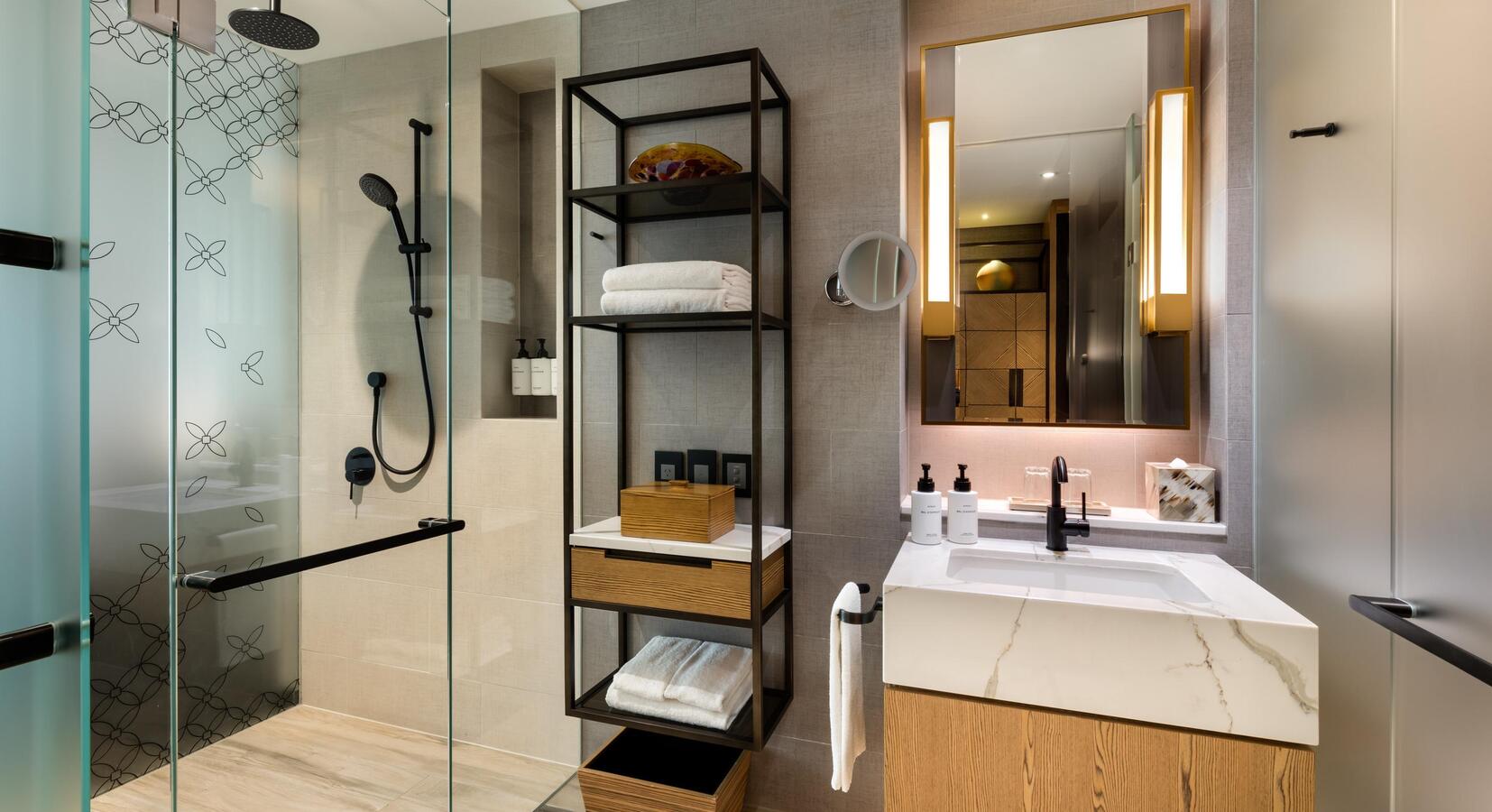 Bathroom with Shower