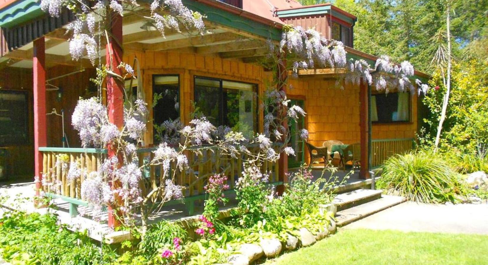 House with Wisteria