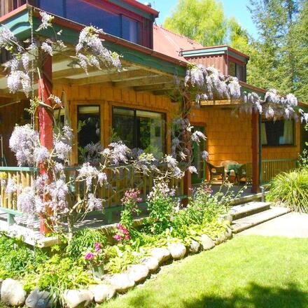 House with Wisteria