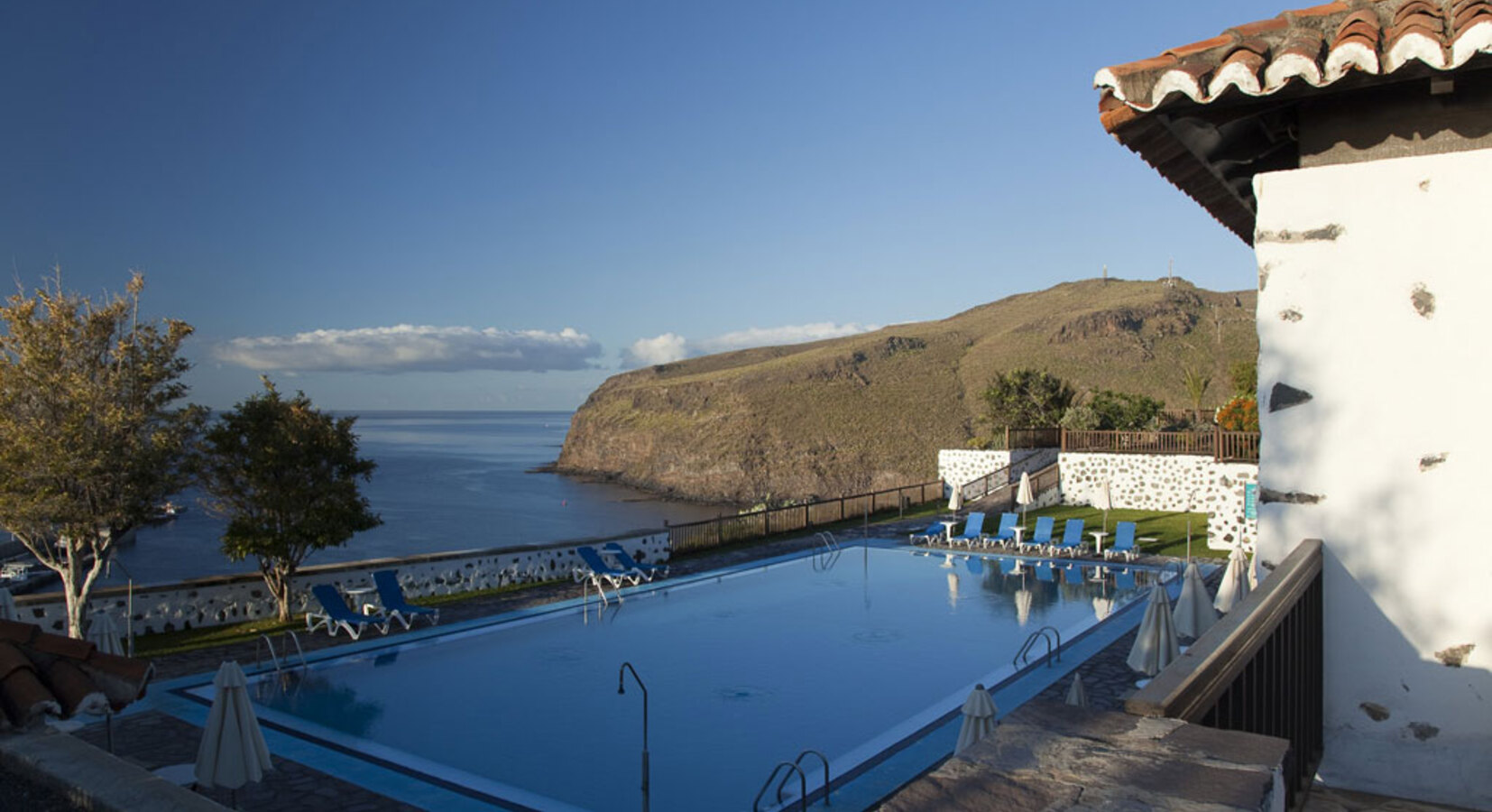 Pool with a view