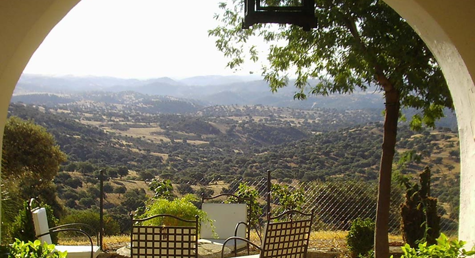 Terrace and view