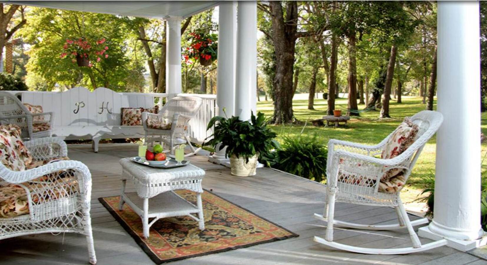 Porch Seating Area