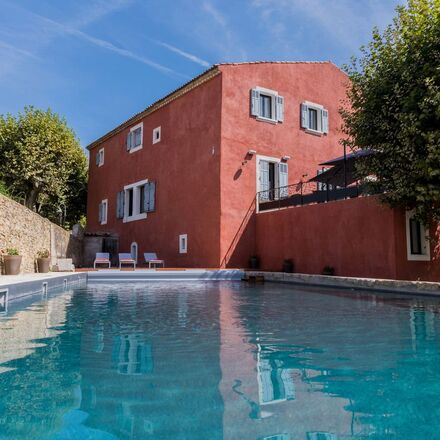 Hotel exterior and pool