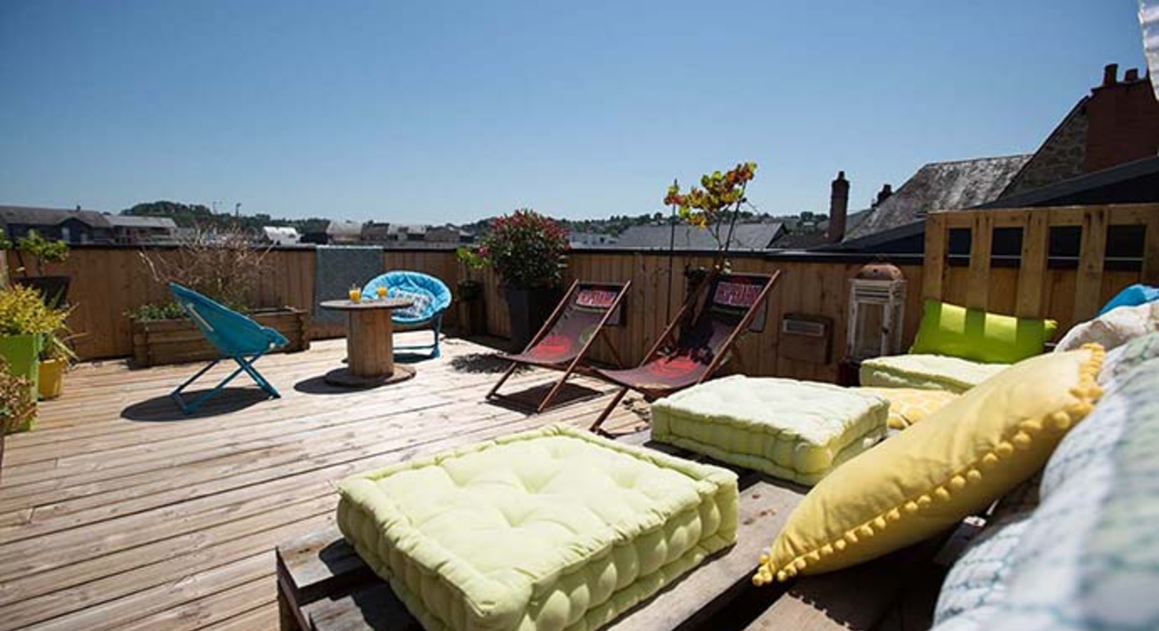 Roof terrace