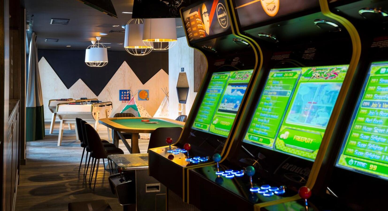 Hotel games room