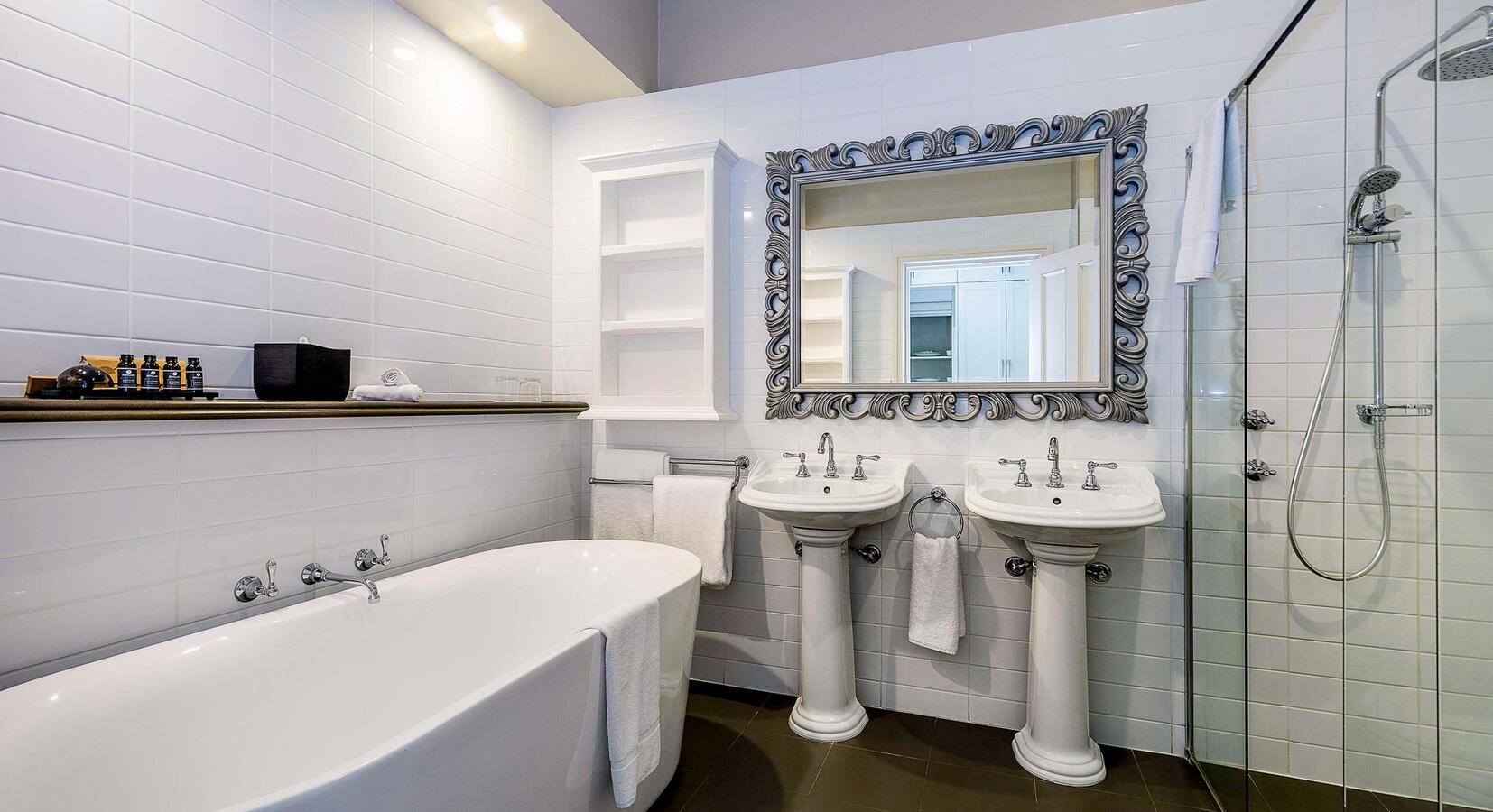 Bathroom with Freestanding Tub