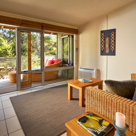 Awaroa Lodge Superior Suite with balcony