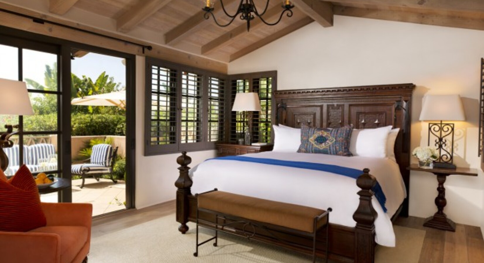 Rancho Valencia Bedroom