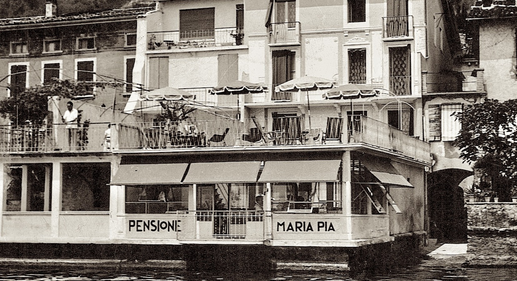 1975 Pension Maria Pia became Hotel Du Lac