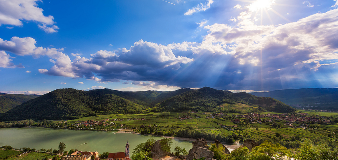 Foto von Durnstein