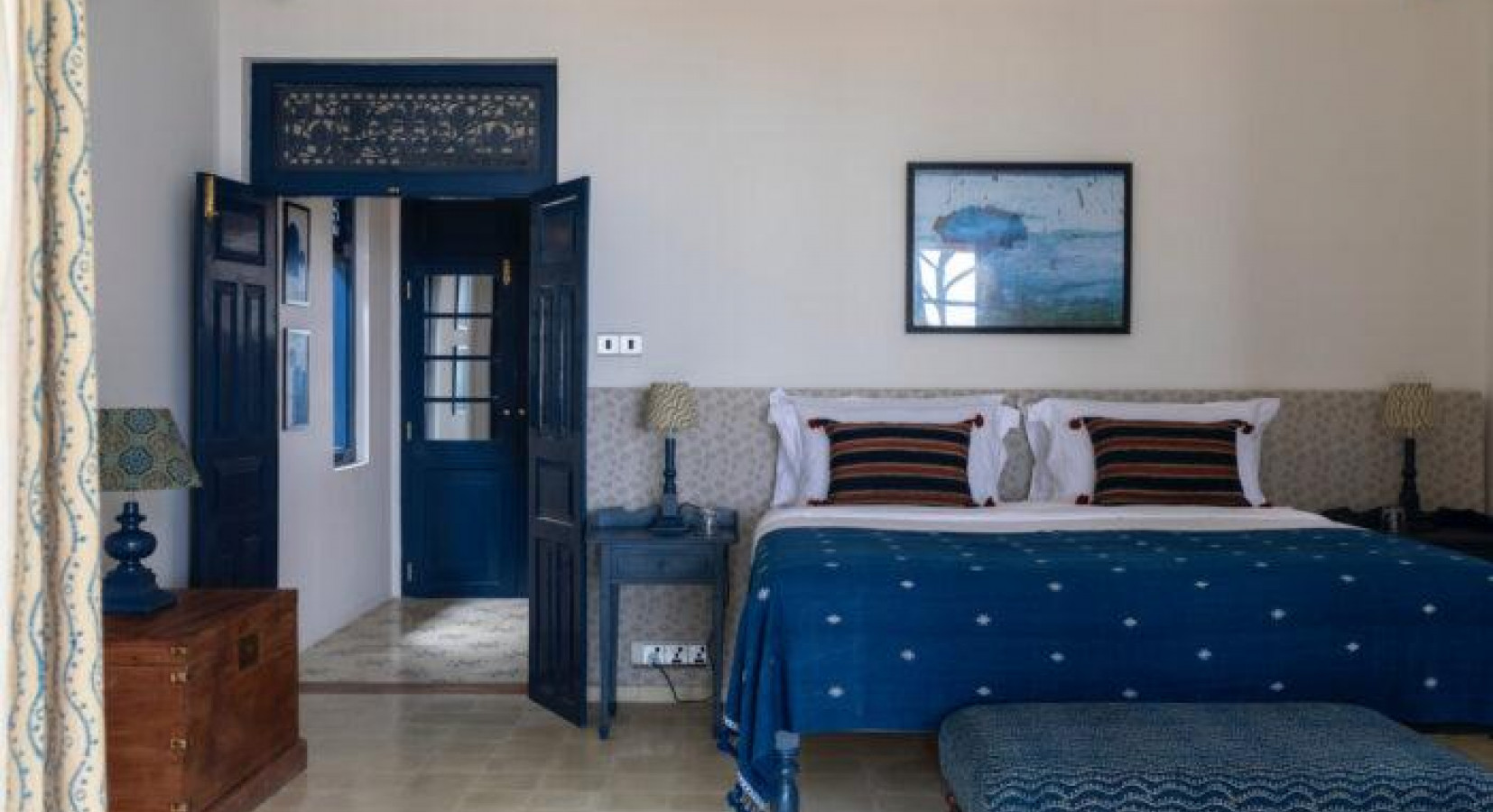 Blue Guestroom