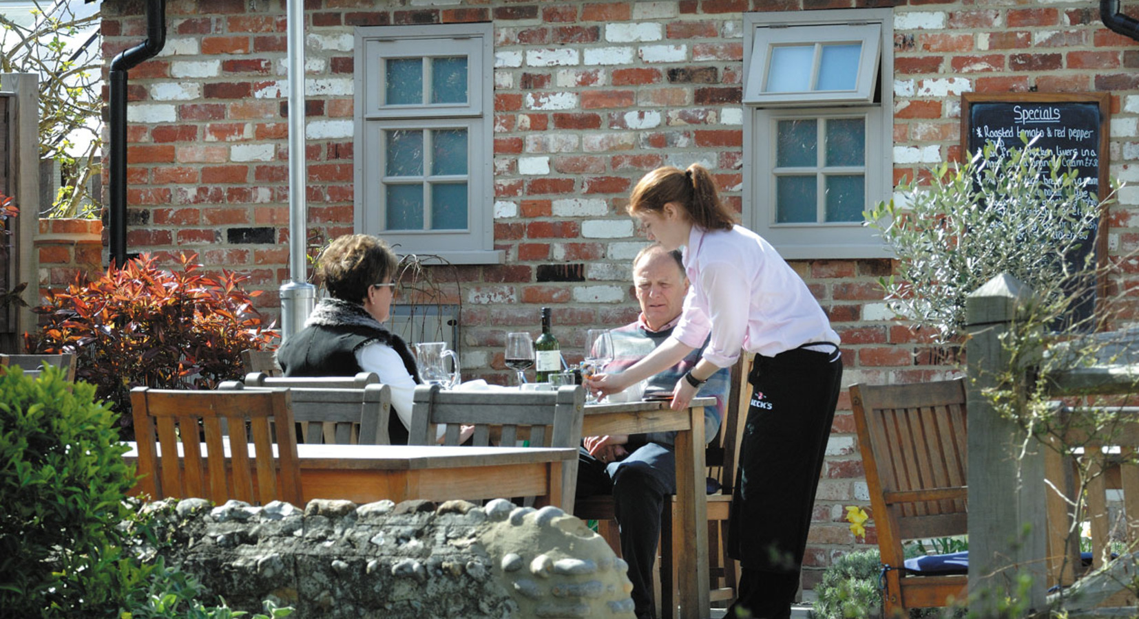 Restaurant Terrace at the Crab & Lobster