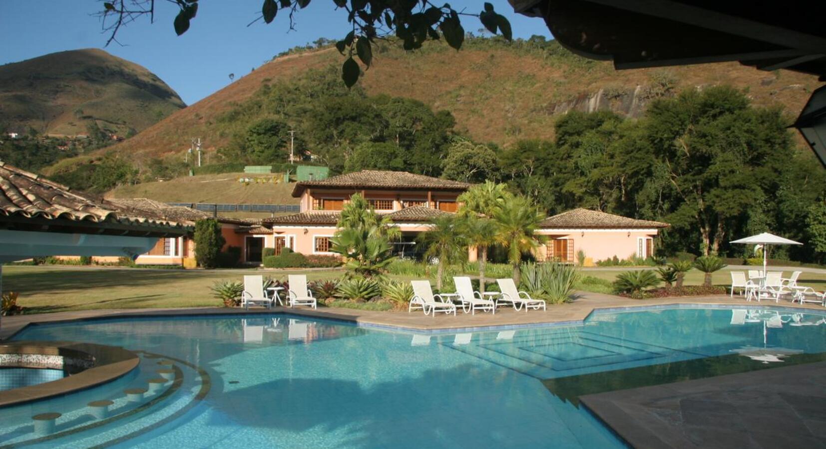 View of hotel and pool