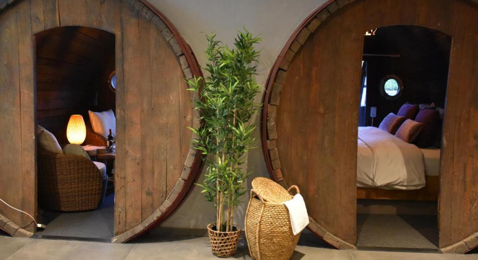 Wine Cask Wellness with Sauna