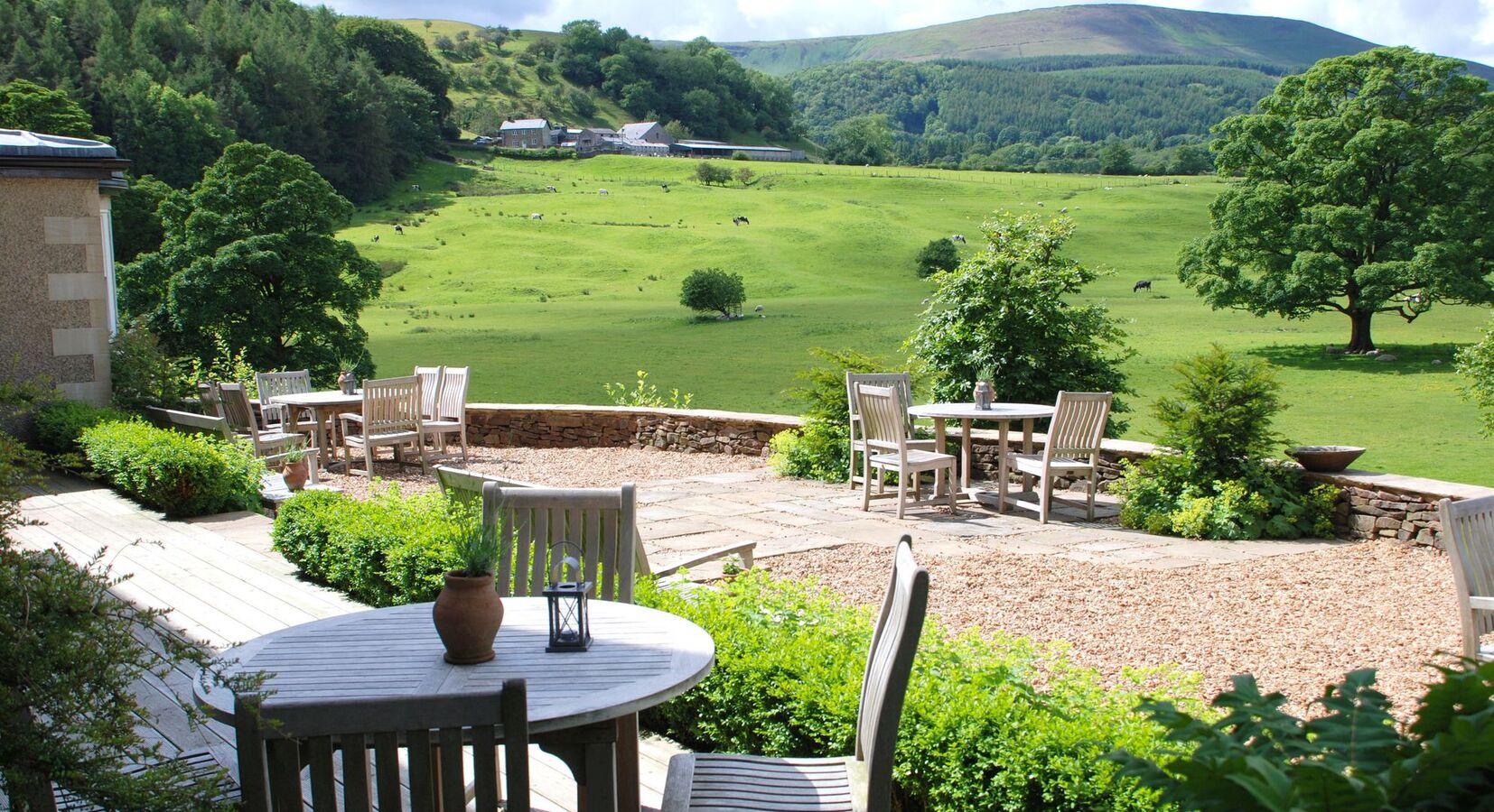 Terrace and views