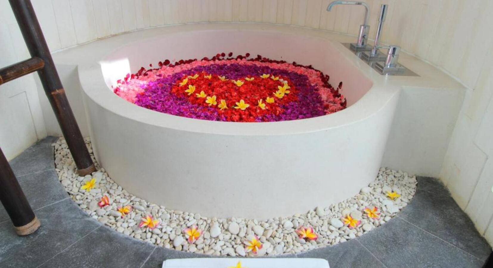 Flower-Filled Bathtub 