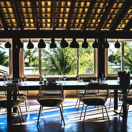 Hotel dining room