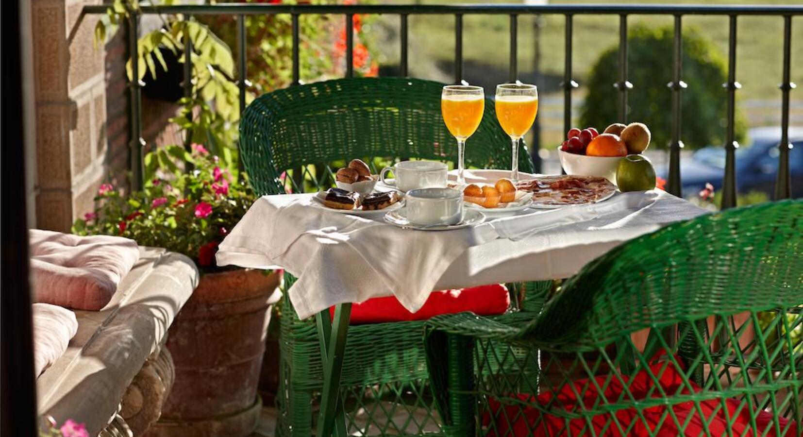 Breakfast on the terrace