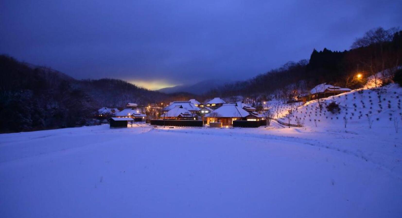 Exterior in the Snow