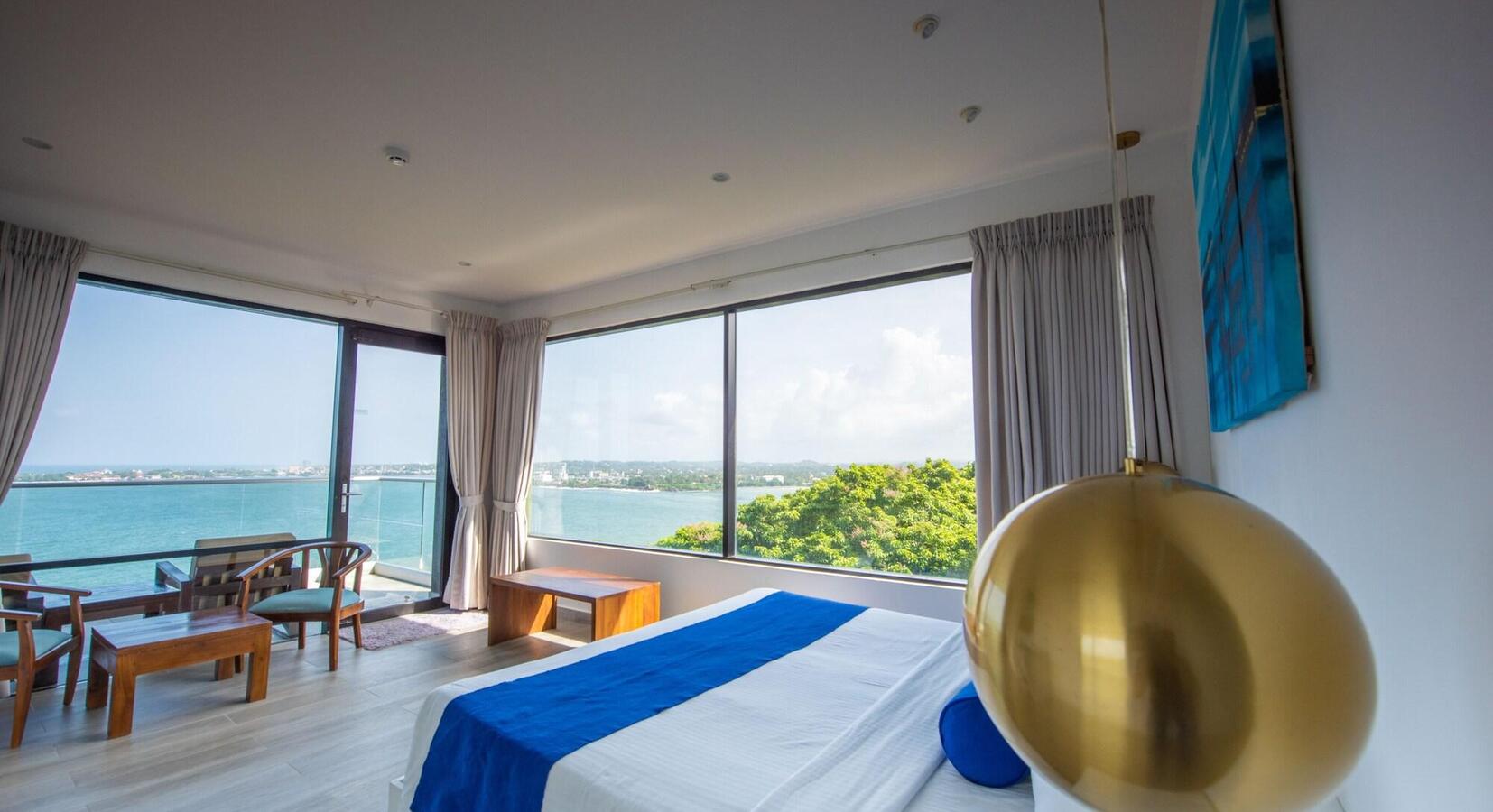 Double Bedroom with Sea Views