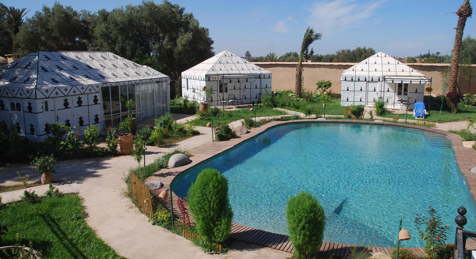 Berber tents exterior